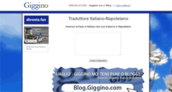 Desktop Screenshot of napoletano.info