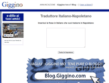 Tablet Screenshot of napoletano.info